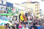 Se desarrolló en Ibagué la edición 14 de la Marcha Carnaval.