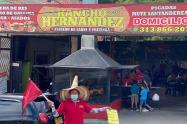 Atención: Robaron en el restaurante Rancho Hernández del barrio Ricaurte