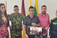 Rueda de prensa: Detalles de amenazas contra el alcalde de Ibagué, Andrés Fabián Hurtado