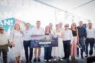 Socialización de obras, tanque de la Fiscalía