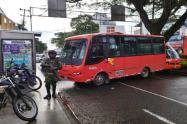 Paro de busetas en Ibagué