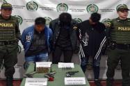 Capturaron tres sujetos con armas y munición en el barrio Pastrana de Herveo
