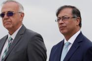 Presidente Gustavo Petro e Iván Velásquez