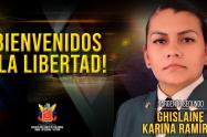 Karina Ramírez y sus dos hijos fueron secuestrados por el ELN.