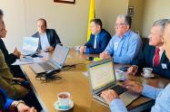 Miguel Barreto reunión MinTransporte