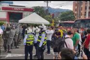 Bloqueo carrera Quinta calle 37 de Ibagué