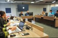 Victimas de secuestros en audiencia en JEP contra exFarc