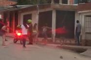 Violencia intrafamiliar en barrio Galarza
