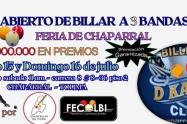 Billar torneo chaparral