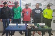 Capturaron al ‘Chatarrero’, ‘Duende’ y el ‘Costeño’, quienes portaba granadas de aturdimiento en Mariquita