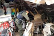 Autoridades se tomaron otra chatarrería en el barrio Garzón de Ibagué