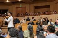 El Ensamble Barroco toca con el público en el Teatro Mayor