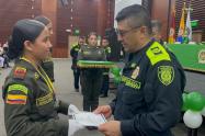 ¡Buena esa! Se graduaron 69 auxiliares de policía entre ellos, 48 mujeres en el Tolima