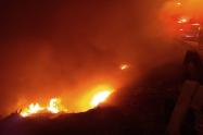 Indencio Forestal sector Alaska en Ibagué