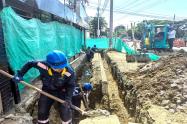 Obras sector La Floresta 