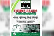Asonal judicial rechaza trasladados de sus compañeros y exigen la salida de German Félix Ramírez