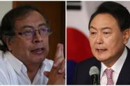 presidente de Corea del Sur, Yoon Suk-yeol y Gustavo Petro