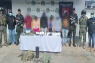 Capturaron en flagrancia seis delincuentes por el delito de extorsión bajo el modus operandi de ‘Suplantación Subversiva’ en Cundinamarca