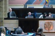 Debate de control político por la inseguridad en el país. 