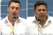 Foto Soldado González y Cabo López- Audiencia JEP