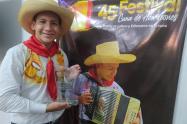 John Jairo Rivas, se coronó como el mejor en Festival Cuna de Acordeones. 