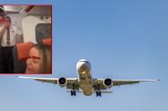 Descubren a pareja teniendo relaciones en baño del avión: fueron detenidos al aterrizar