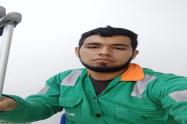 Iván Andrés López Sierra, operario Interaseo
