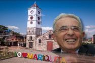 Alvaro Uribe en Mariquita