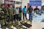 En video: Así capturaron a los cinco presuntos narco- guerrilleros en Valle de San Juan