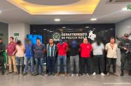 Judicializadas ocho personas que harían parte del bloque 'Jorge Suarez Briceño' en el Huila