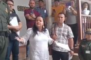 Pelea de alcaldesa de Icononzo