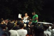 Protesta Coello elecciones