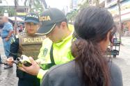 Tremendo operativo de la Policía, tomándose el centro de Ibagué
