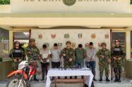 Capturados cuatro presuntos disidentes de la 'Dagoberto Ramos' en el Huila
