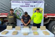 Marihuana que iba para el continente Europeo fue incautada en el norte del Huila.