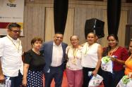 Homenaje a presidentes de acción comunal