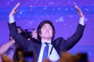 Javier Milei presidente electo de Argentina
