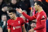 Luis Díaz y Virgil van Dijk