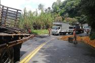 Congestión vehicular Cajamarca - Ibagué