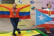 Danna Isabella Villamizar, Gimnasta del Tolima