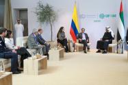 Presidente Gustavo Petro en Dubai en COP 28