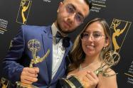 Jóvenes ganadores en los premios Emmy regionales
