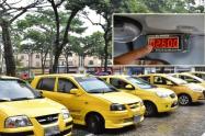 Taxistas en Ibagué
