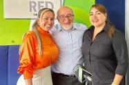 Johana Aranda, Juan Lozano, Claudia Aristizabal 