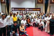 Reunión de gobernadora del Tolima y dirigentes deportivos de la región