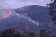 Alerta roja en el Tolima por incendios