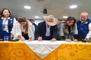 Acuerdo entre Arroceros | Firma de Acuerdos | Mesa de Dialogo | Julio 2025