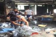Incendio estructural vivienda barrio Baltazar 