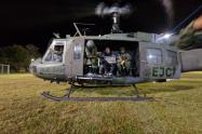 En helicóptero fue evacuado de Paicol  Julio Cesar Triana 