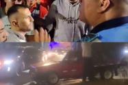 Protesta conductores Uber Ibagué 
